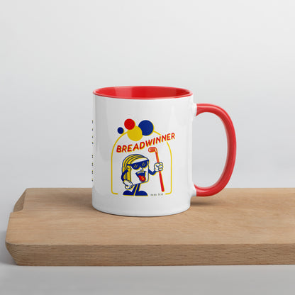 Breadwinner Mug with Color Inside