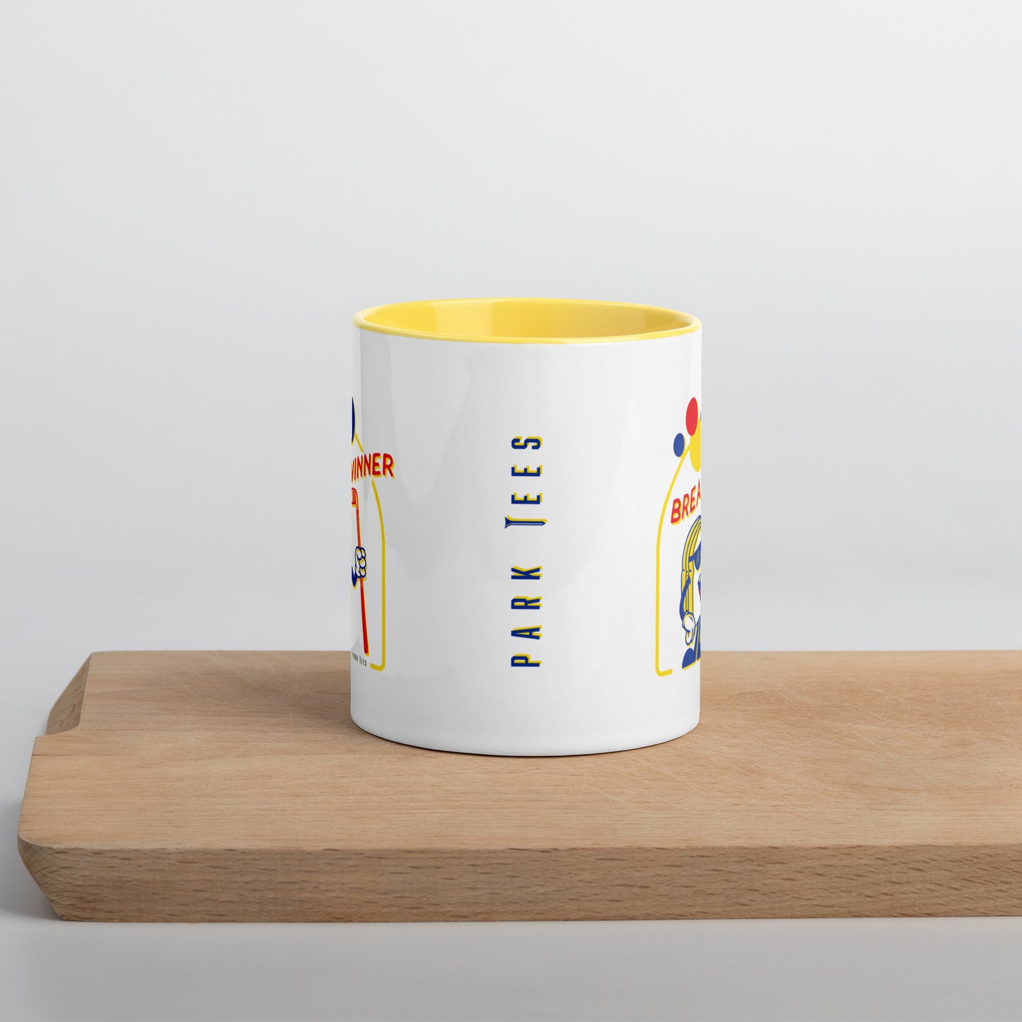 Breadwinner Mug with Color Inside