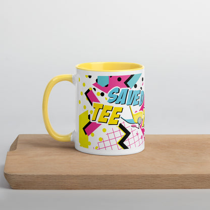 Saved by the Tee Time Mug with Color Inside