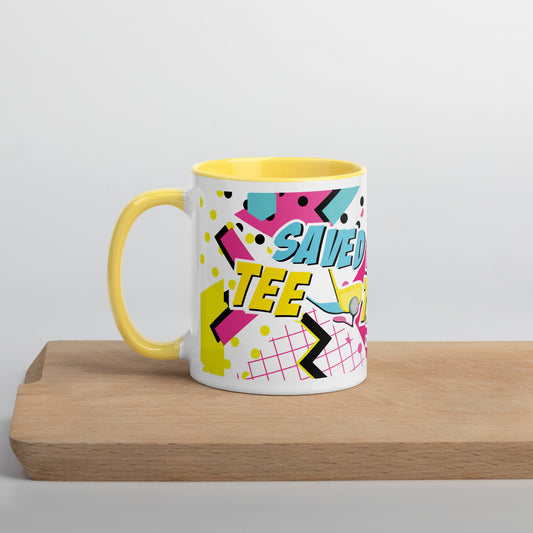 Saved by the Tee Time Mug with Color Inside