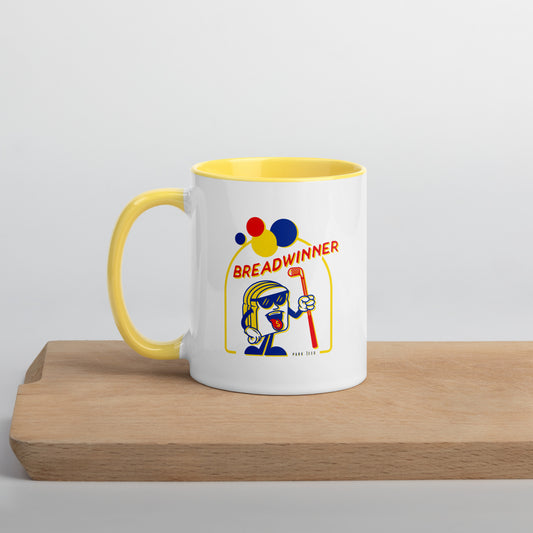 Breadwinner Mug with Color Inside